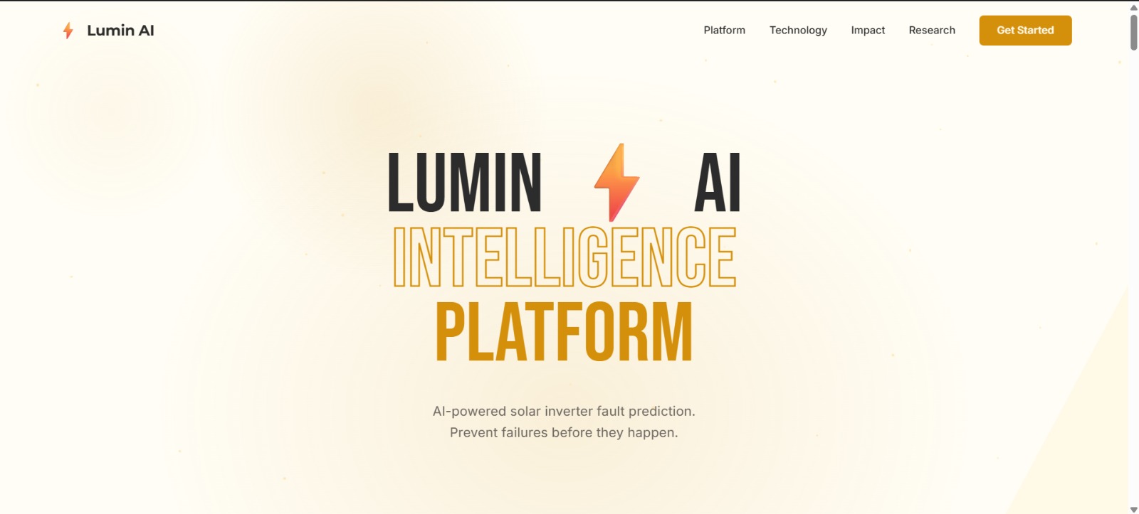 Lumin AI screenshot
